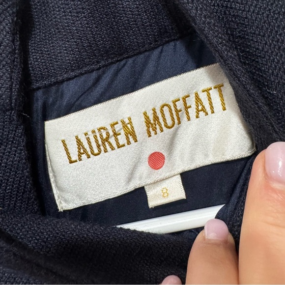 Lauren moffatt linen/ wool blend dress 8 - Picture 8 of 9